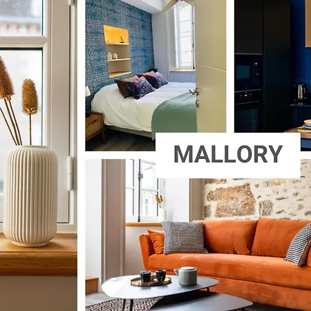 Mallory - Appartement Spacieux Dinan Centre Buitenkant foto